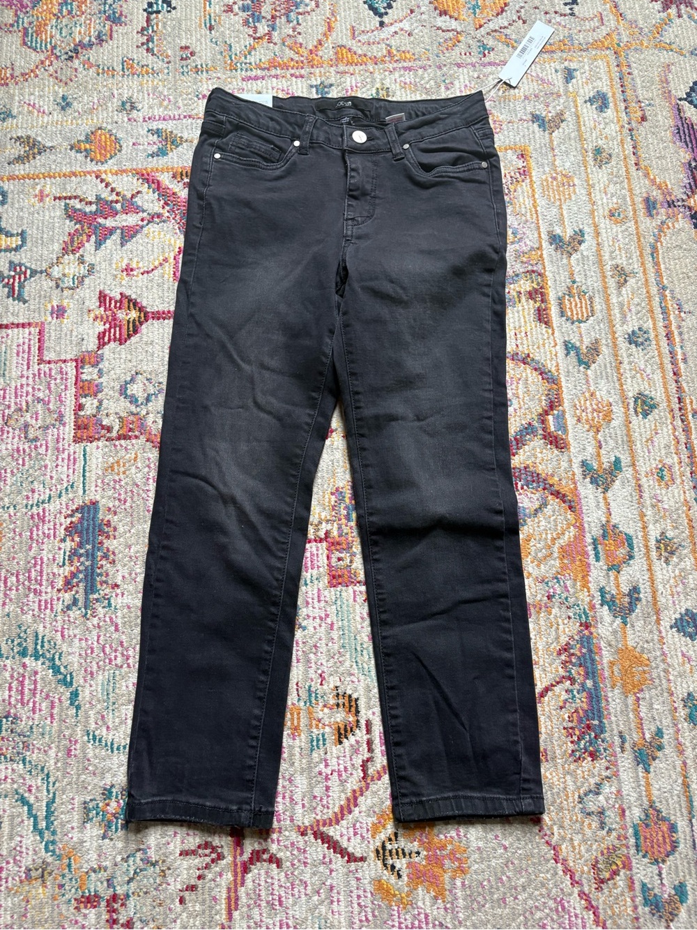 Joe's Jeans Kids Black Slim Stretch Jeans